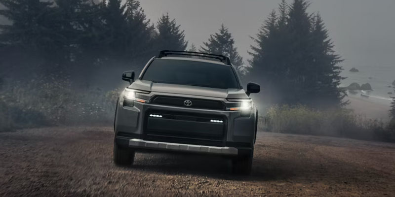 Toyota RAV4 SUV beach side