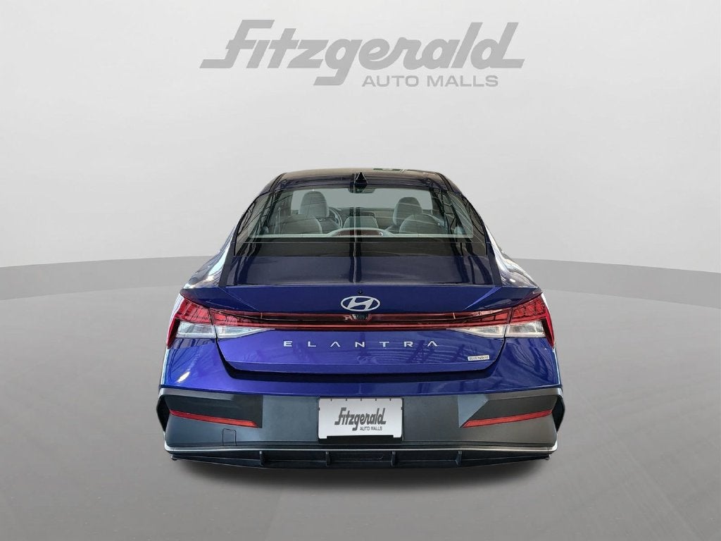2025 Hyundai Elantra Hybrid Blue