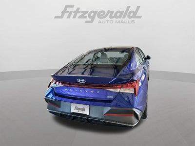 2025 Hyundai Elantra Hybrid Blue
