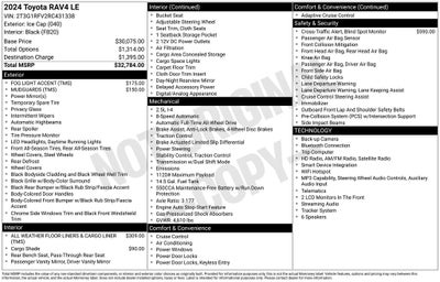 2024 Toyota RAV4 LE