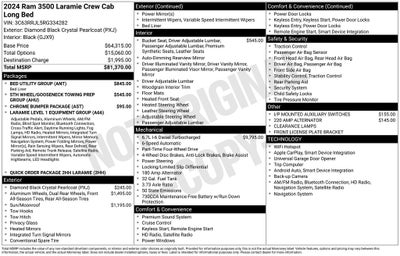 2024 RAM 3500 Laramie