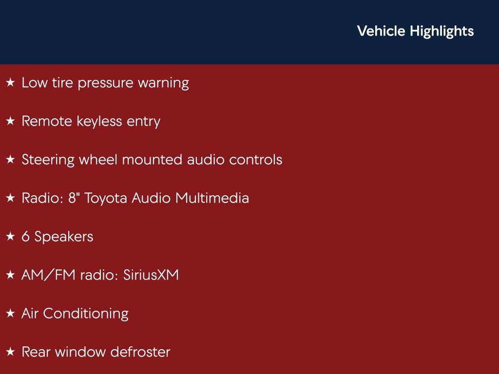 2023 Toyota COROLLA LE