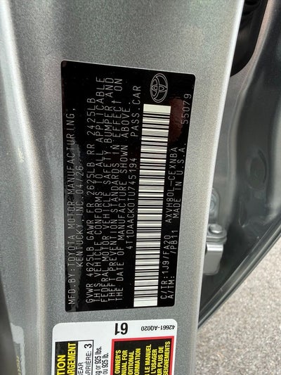 2026 Toyota Camry LE