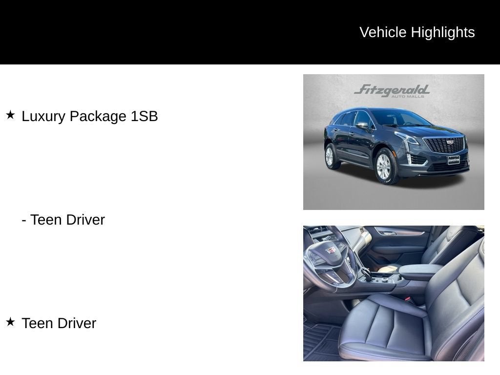 2021 Cadillac XT5 AWD Luxury
