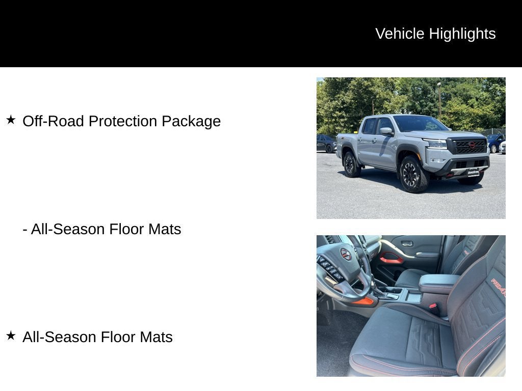 2024 Nissan Frontier PRO-4X
