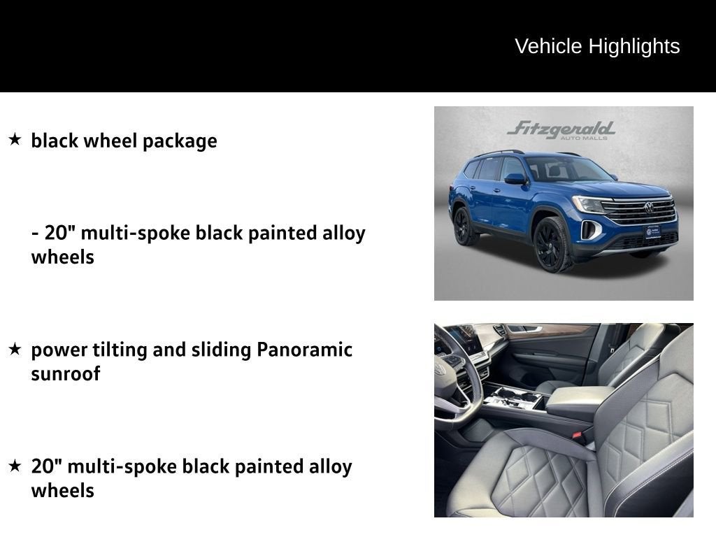 2025 Volkswagen Atlas 2.0T SE w/Technology