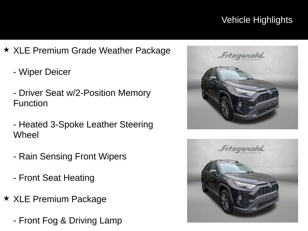 2022 Toyota RAV4 Hybrid XLE Premium