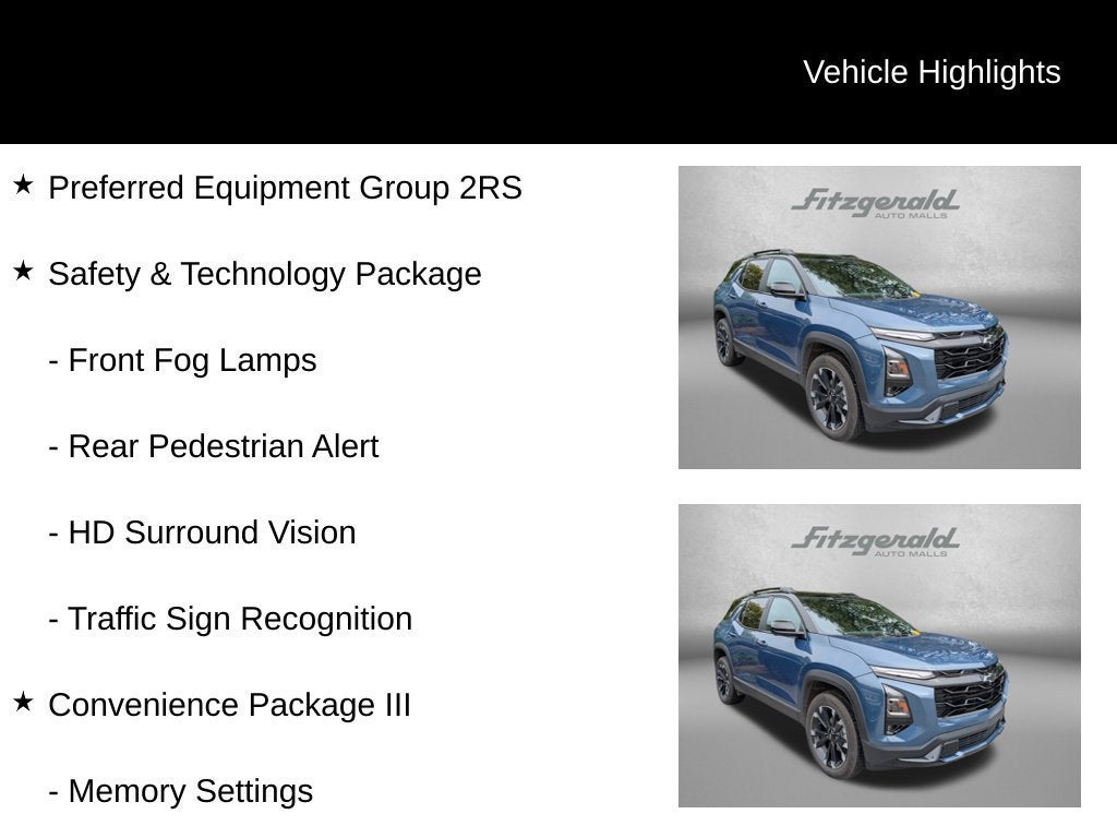 2025 Chevrolet Equinox RS