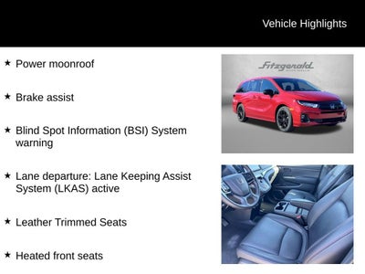 2025 Honda Odyssey Sport-L