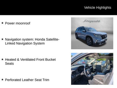 2023 Honda Pilot Elite