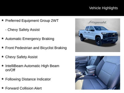 2026 Chevrolet Colorado Work Truck