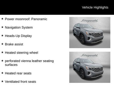 2025 Volkswagen Atlas 2.0T SEL